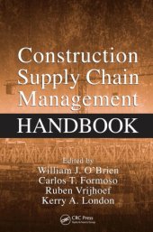 book Construction supply chain management handbook