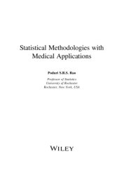 book Statistical Methodologies with Medical Applications