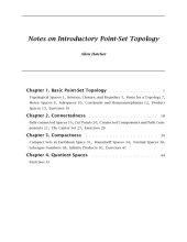 book Notes on Introductory Point-Set Topology