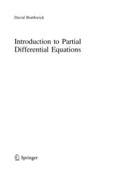 book Introduction to Partial Differential Equations