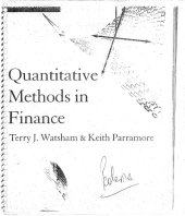 book Quantitative Methods in Finance