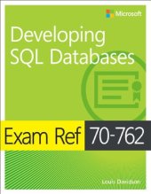 book Exam Ref 70-762 Developing SQL Databases