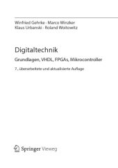 book Digitaltechnik Grundlagen, VHDL, FPGAs, Mikrocontroller