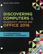 book Discovering Computers & Microsoft Office 365 & Office 2016: A Fundamental Combined Approach