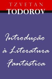 book Introducão à literatura fantástica