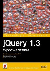 book jQuery 1.3. Wprowadzenie