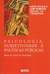 book Psicologia, subjetividade e políticas públicas