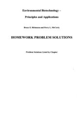 book Homework Problem Solutions Environmental Biotechnology - Principles and Applications