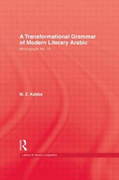 book A Transformational Grammar of Modern Literary Arabic