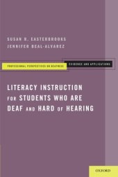 book Literacy Instruction for Students who are Deaf and Hard of Hearing