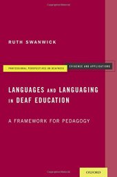 book Languages and Languaging in Deaf Education: A Framework for Pedagogy