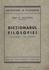 book Dicționarul filosofiei (Înțelesurile a 1300 termeni)