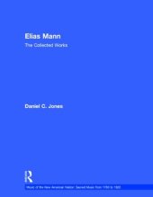 book Elias Mann: The Collected Works