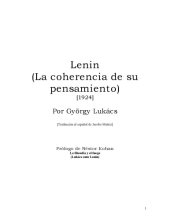 book Lenin (La coherencia de su pensamiento)