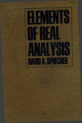 book Elements of real analysis