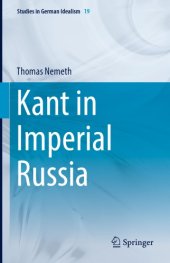 book Kant in Imperial Russia