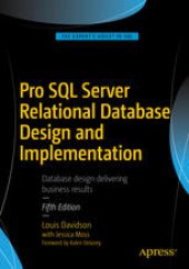 book Pro SQL Server Relational Database Design and Implementation