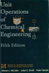 book Unit Operations of Chemical Engineering