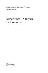 book Dimensional Analysis for Engineers