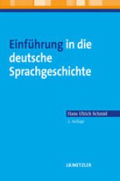 book Einführung in die deutsche Sprachgeschichte