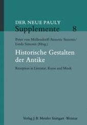 book Historische Gestalten der Antike: Rezeption in Literatur, Kunst und Musik