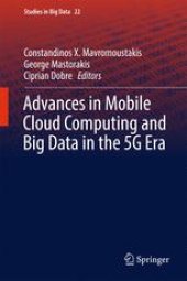 book Advances in Mobile Cloud Computing and Big Data in the 5G Era