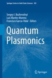 book Quantum Plasmonics