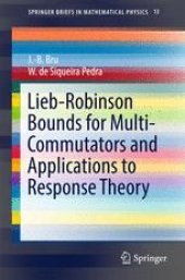 book Lieb-Robinson Bounds for Multi-Commutators and Applications to Response Theory