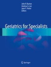 book Geriatrics for Specialists