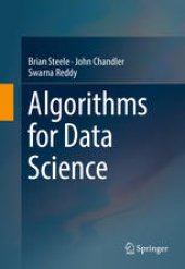 book Algorithms for Data Science