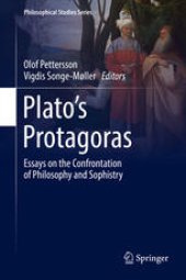 book Plato’s Protagoras: Essays on the Confrontation of Philosophy and Sophistry