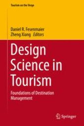 book Design Science in Tourism: Foundations of Destination Management