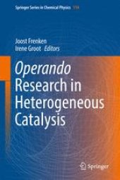 book Operando Research in Heterogeneous Catalysis