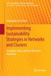 book Implementing Sustainability Strategies in Networks and Clusters: Principles, Tools, and New Research Outcomes