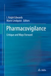 book Pharmacovigilance: Critique and Ways Forward