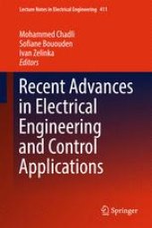 book Recent Advances in Electrical Engineering and Control Applications