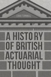 book A History of British Actuarial Thought