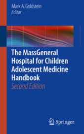 book The MassGeneral Hospital for Children Adolescent Medicine Handbook