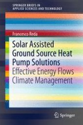 book Solar Assisted Ground Source Heat Pump Solutions: Effective Energy Flows Climate Management