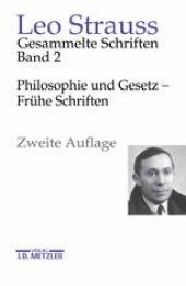 book Gesammelte Schriften: Band 2: Philosophie und Gesetz — Frühe Schriften