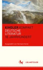 book Kindler Kompakt: Deutsche Literatur, 18. Jahrhundert