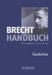 book Brecht Handbuch: Band 2: Gedichte