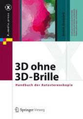 book 3D ohne 3D-Brille: Handbuch der Autostereoskopie