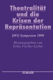 book Theatralität und die Krisen der Repräsentation