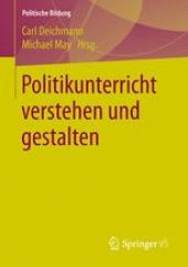 book Politikunterricht verstehen und gestalten