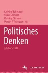 book Politisches Denken Jahrbuch 1997