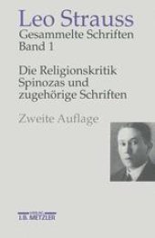 book Die Religionskritik Spinozas und zugehörige Schriften