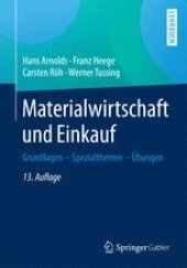 book Materialwirtschaft und Einkauf: Grundlagen - Spezialthemen - Übungen