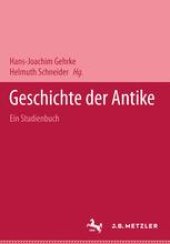 book Geschichte der Antike: Ein Studienbuch