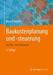 book Baukostenplanung und -steuerung: bei Neu- und Umbauten